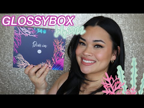 GLOSSYBOX JULY 2022 UNBOXING