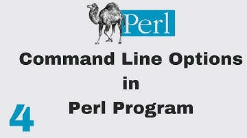 Perl Script Basic Tutorial 4 Command Line Option
