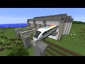 Building Maglev Train Depot in Minecraft | Minecraft Maglev System [Ep. 1]