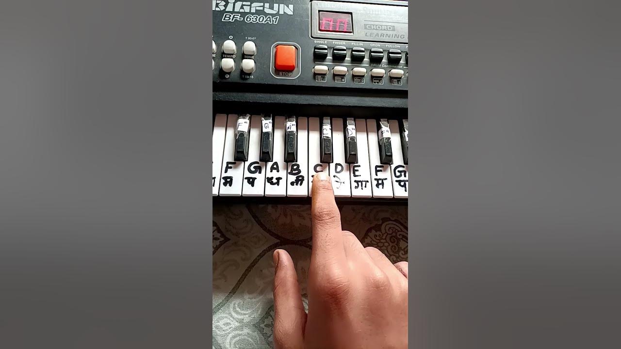 How To Play Kacha Badam Song In Piano | Easy Tutorial | #video #piano