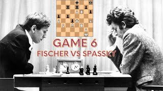 PERTAMA KALI FISCHER BERMAIN DENGAN QUEEN GAMBITS! DAN FAKTA SEJARAH GAME 6 YANG BELUM ANDA TAHU!