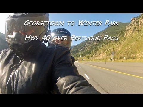 Colorado Motorcycle Trip: Hwy 40, Berthoud Pass