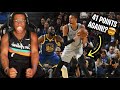 SPURS FAN REACTS TO GOAT WEMBY DROPPING 41 POINTS FOR THE SECOND GAME IN A ROW VS THE WARRIORS!