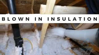 Properly installing blown insulation in your attic and Greengaurd Certified!