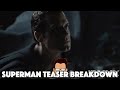 Zack Snyder&#39;s Justice League Superman Teaser Breakdown