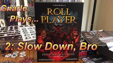 Roll Player: Monsters & Minions (solo) #2: Slow Down Bro