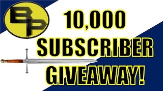 10,000 SUBSCRIBER CONTEST WINNERS ANNOUNCED!