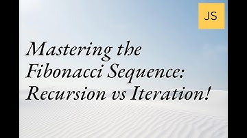 Mastering the Fibonacci Sequence: Recursion vs Iteration! #Fibonacci #Coding #Programming