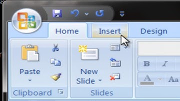 Adding multimedia elements to powerpoint slide