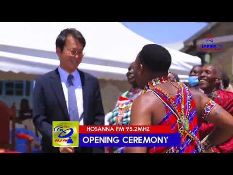 MC ERICK NOREKS EVENTS DURING HOSANNA FM RADIO LAUNCH