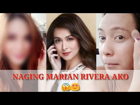 GAY TRANSFORM INTO MARIAN RIVERA | ALTHEA FORTALEJO - YouTube