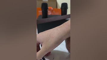 Unboxing my onn portable karaoke 