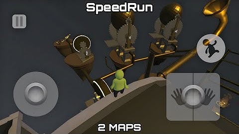 Human Fall Flat SpeedRun In Mobile Factory/golf