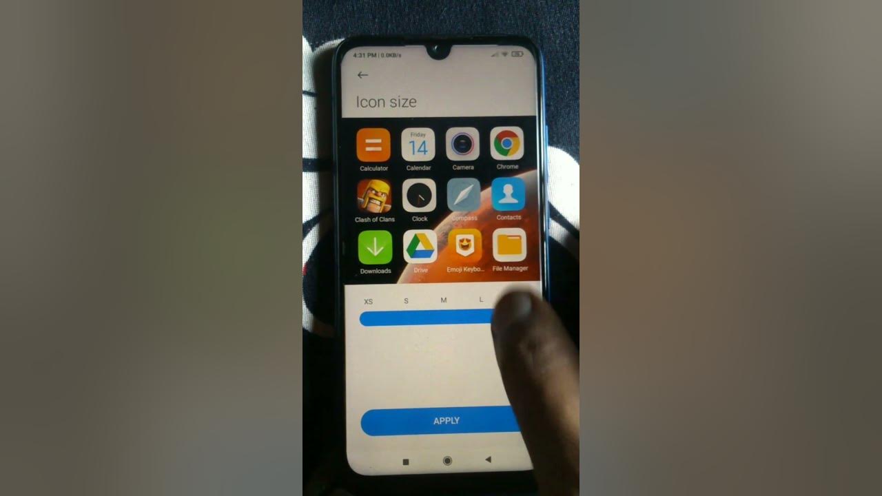 Change app icon android icon android how to change icon size on android redmi shorts 