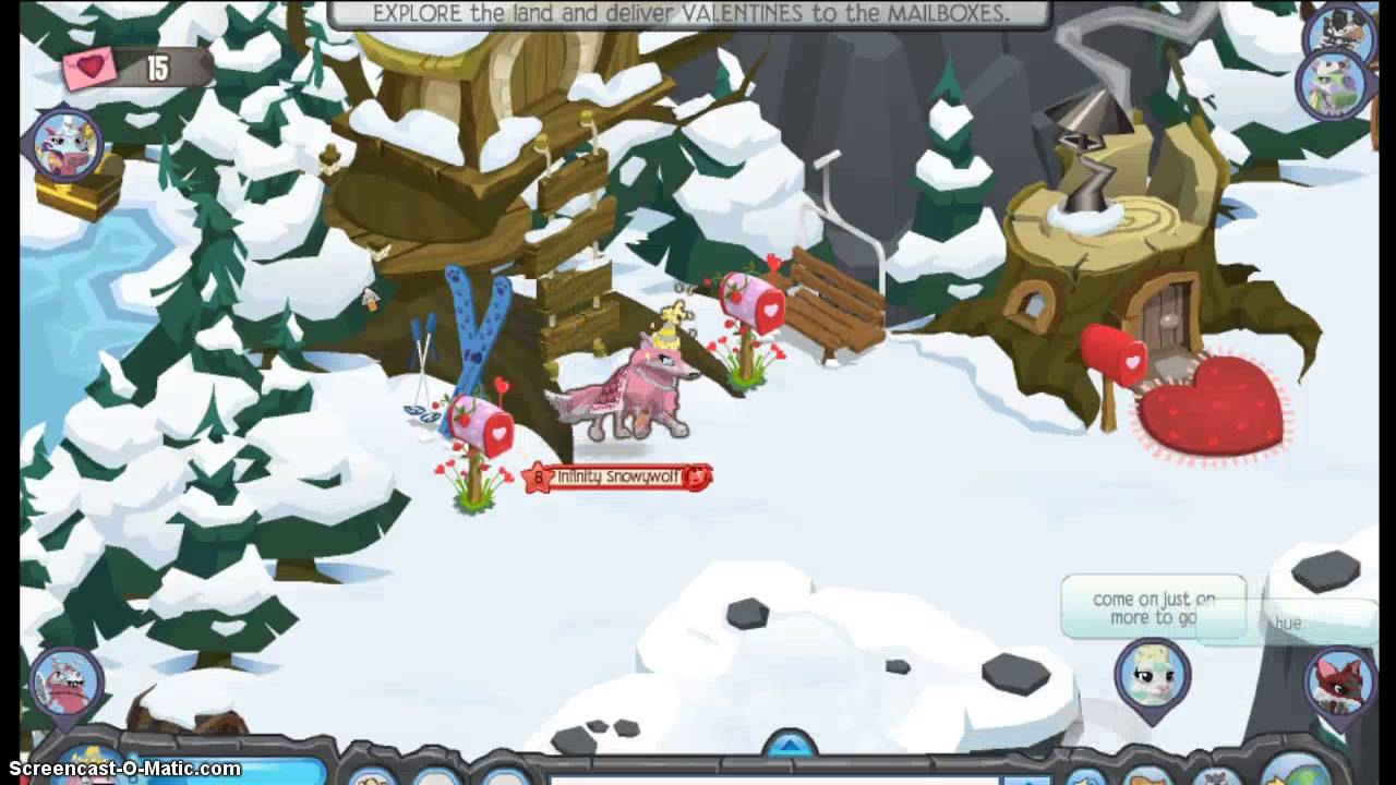 Animal Jam Valentines Adventure 2015 - YouTube