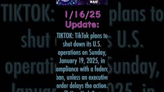 Understanding Technology: TIkTok Ban 1/16/25 Update #understandingtechnology #socialmediaupdates