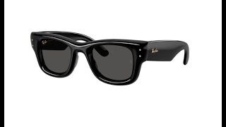 Unboxing Ray - Ban Rb4940 Wayfarer Puffer 60187 Asap Rocky Nero Black Occhiali Da Sole Sungles