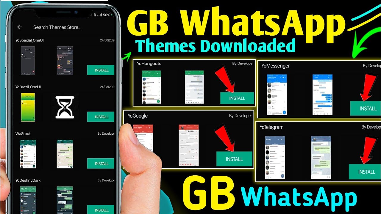 gb whatsapp new themes download gb whatsapp themes best 2024 YouTube