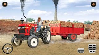 Tractor Driving Games - Tractor Trolley Simulator - Indian tractor game - Android gameplay screenshot 3