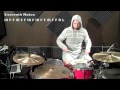 30 second drum lesson  rock fill