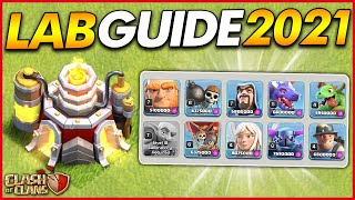 TH11 LABORATORY UPGRADE GUIDE FOR 2021!! | Town Hall 11 Let's Play - Clash of Clans