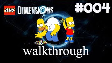 Lego Dimensions walkthrough part 4 (meltdown at sector 7) Simpsons