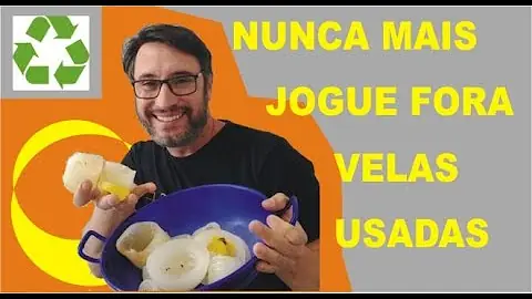 Pode reutilizar velas?