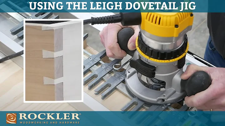 How to Cut Through Dovetails with the Leigh D4R Pr...