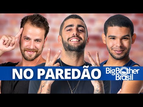 BBB22: GUSTAVO, PEDRO SCOOBY E VYNI ESTÃO NO PAREDÃO