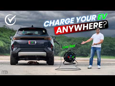 Charge your Electric Car anywhere with WunderCurrent EV Charger | Detailed Review