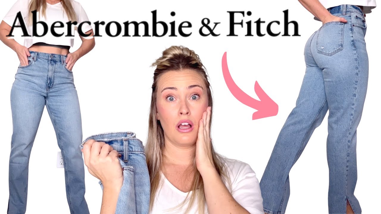 NEW ABERCROMBIE AND FITCH JEAN TRY ON REVIEW / CURVE LOVE ULTRA