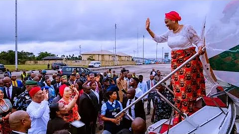 Watch Full Video As Nigeria's First Lady Remi Tinubu Storms Owerri For 2023 Imo Women August Meeting