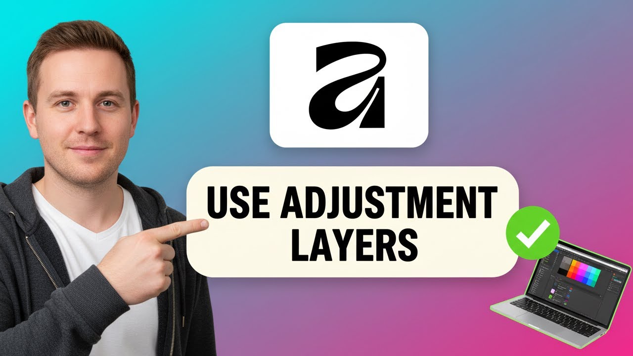 How to USE ADJUSTMENT LAYERS in Affinity Studio (Step by Step) - YouTube