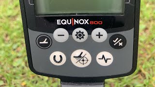 Learning The Minelab Equinox 800 VDI Numbers
