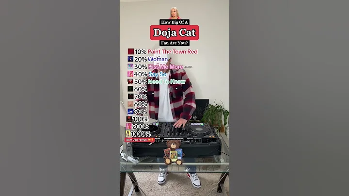 How Many DOJA CAT Songs Do You Know? Fan Test! (Paint The Town Red, Kiss Me More, Say So & More)
