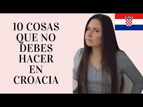 Vídeo: Com Comportar-se A Croàcia