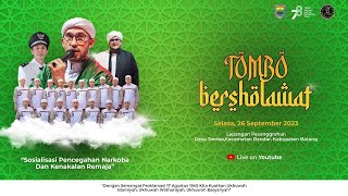 AZZAHIR BERSHOLAWAT dalam rangka Safari Maulid di Pesanggrahan Bandar Batang, 26 September 2023