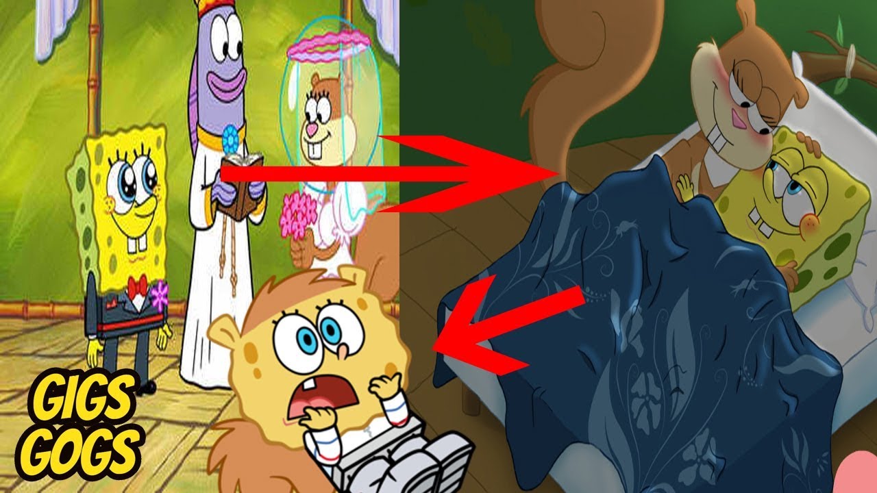 Spongebob Dan Sandy Sudah MENIKAH 10 Rahasia Unik Kartun