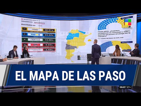 ElPaísElige  Así quedó el mapa de las PASO 2021 