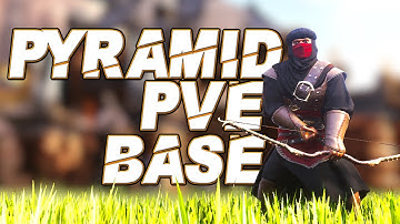PvE PYRAMID BASE! Conan Exiles - Base Build Guide