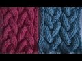 узор коса с 9 петель. braid pattern with 9 loops.