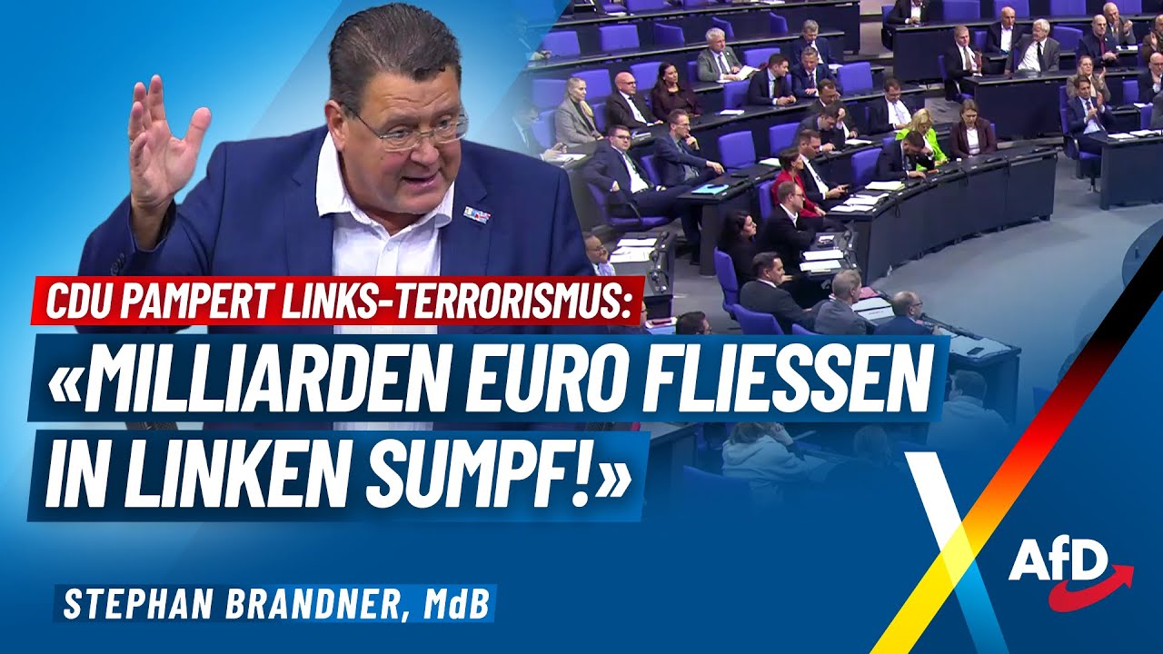 CDU pampert Links-Terrorismus: