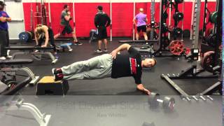 Feet Elevated Side Plank