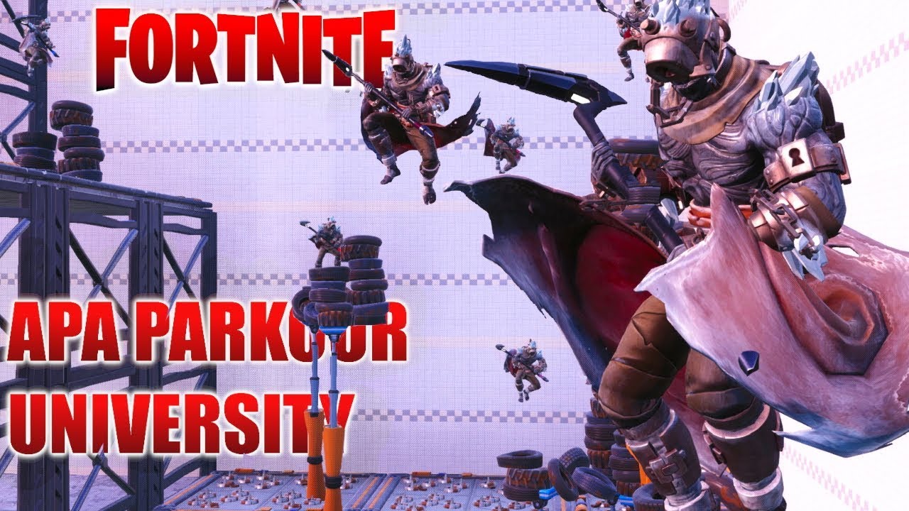 Der APA PARKOUR UNIVERSITY zeigt was sie kann 🧗♂️! Fortnite