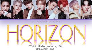 (에이티즈) ATEEZ - (지평선) Horizon (Color Coded Lyrics Eng/Rom/Han/가사) REQUESTED