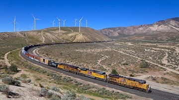 Union Pacific over Tehachapi, April-June 2017, Part 1 of 2