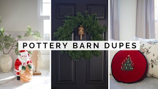 pottery barn vs thrift store *christmas edition* | diy pottery barn inspired decor