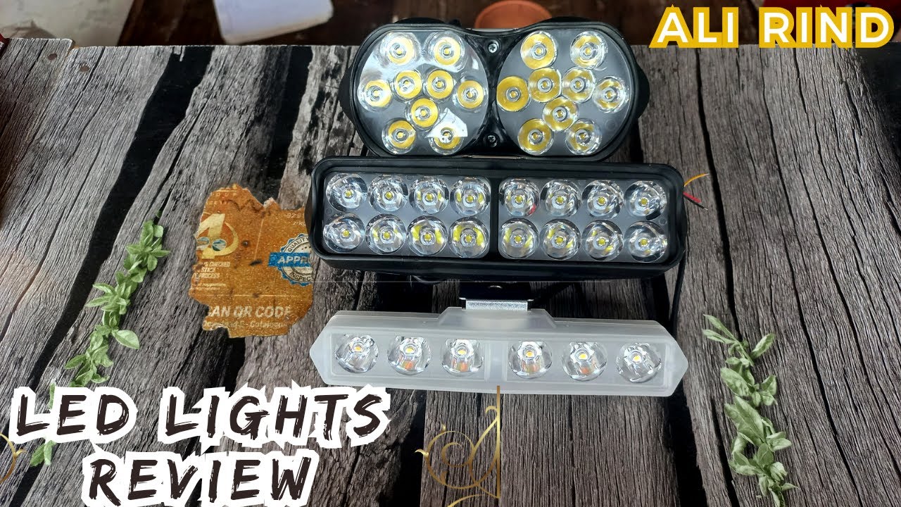 Led Lights For bike Review.bht kam pason man bht achi quality YouTube