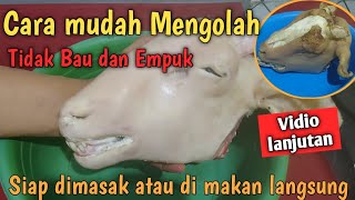 How to Process Goat Head Part 2 How to Process Goat Head Part 2