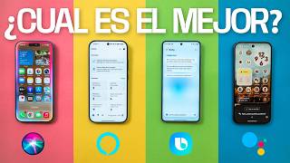 🗣️ El MEJOR ASISTENTE DE VOZ!! Siri vs Alexa vs Bixby vs Google Assistant!